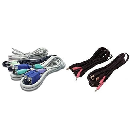 Avocent - Secure Products 6 ft. Cable Assy 2-Displayport-2-USB-1-AUDIO CBL0108